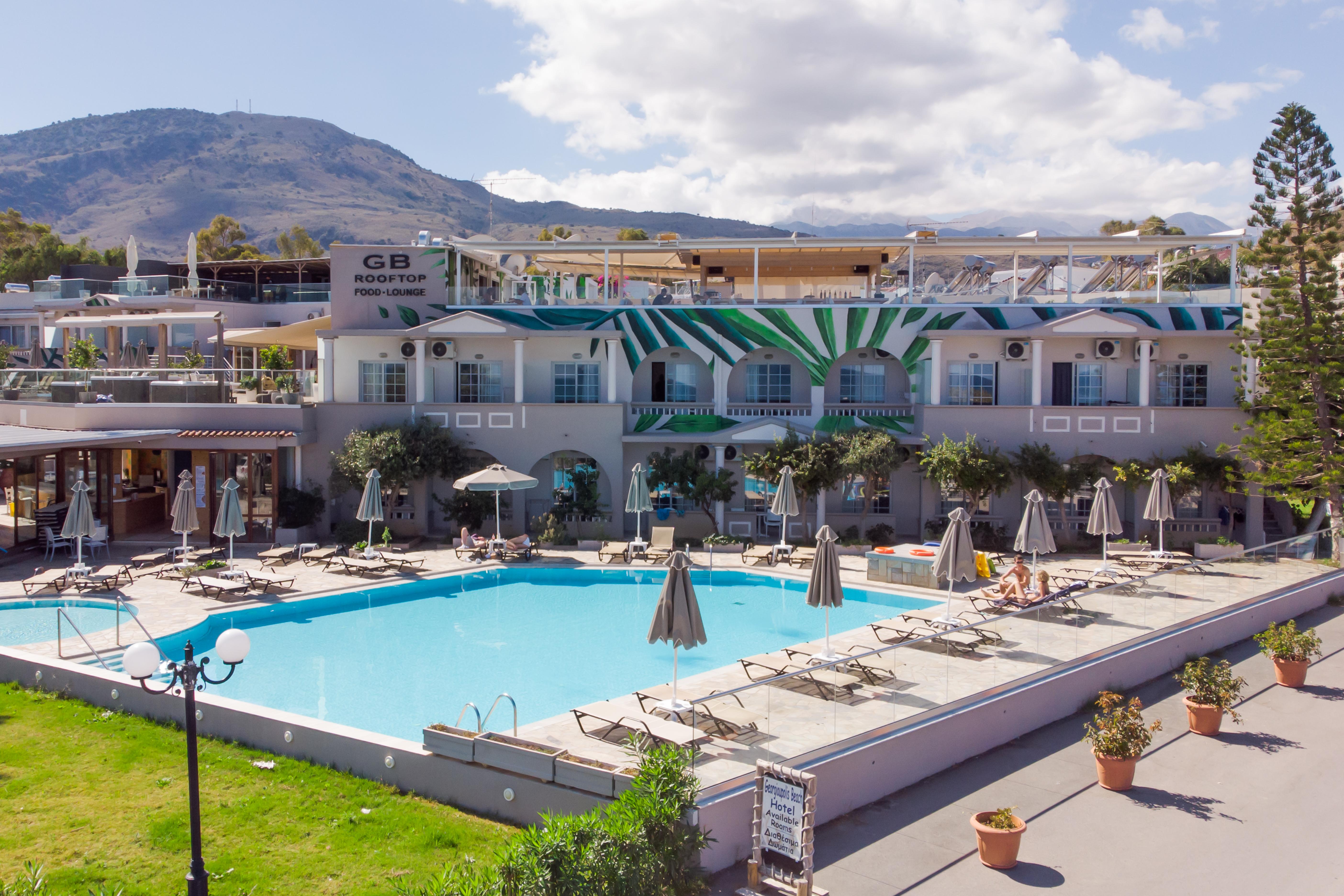 Georgioupolis Beach Hotel La Canea Exterior foto